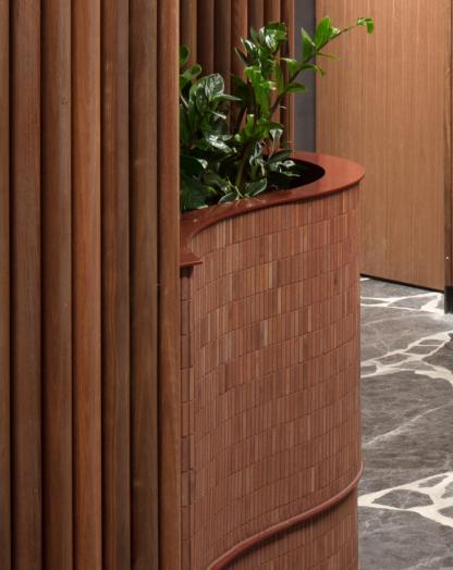 Parents room Canberra Centre timber and tile